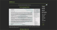 Desktop Screenshot of lektire.us